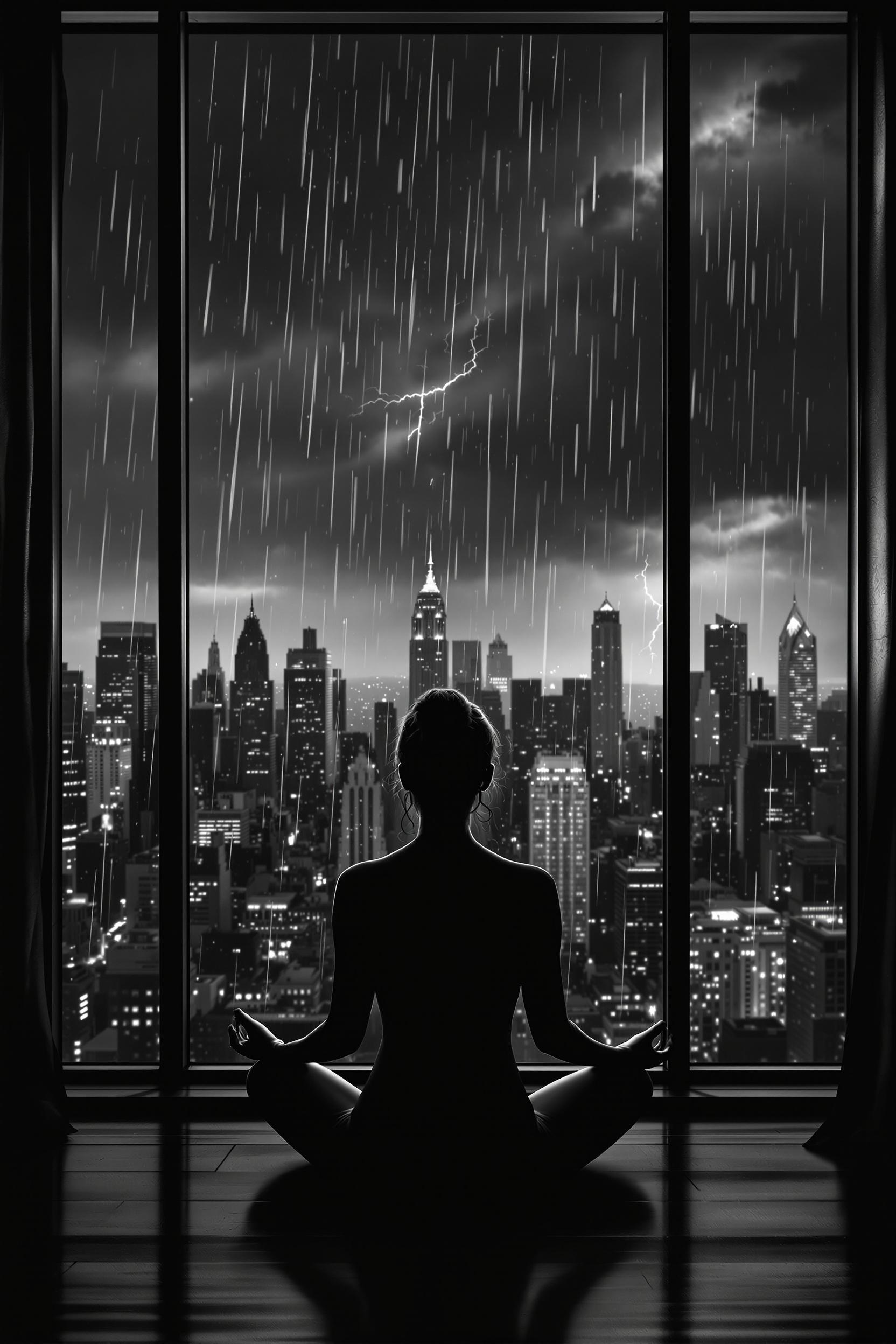 Meditatie Tijdens De Storm