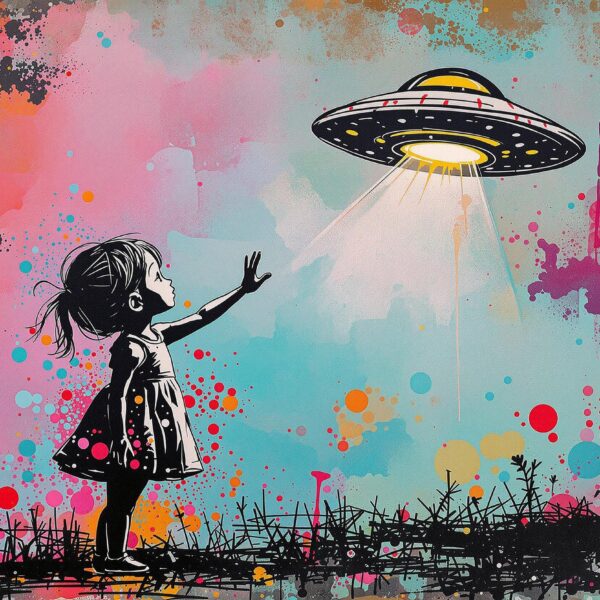 Colour wall art