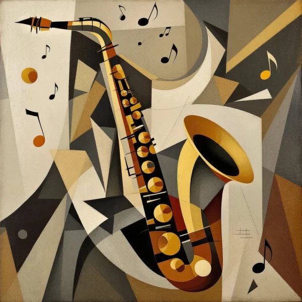 Saxophone Abstract