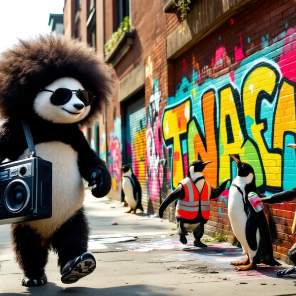 Coole Panda