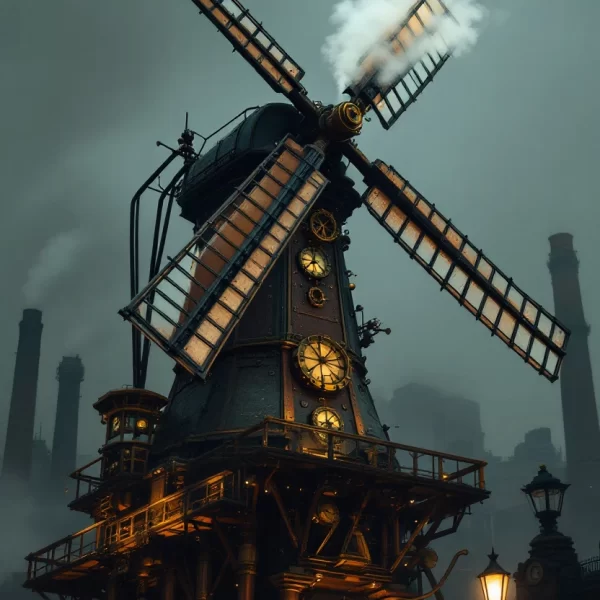 Steampunk Molen