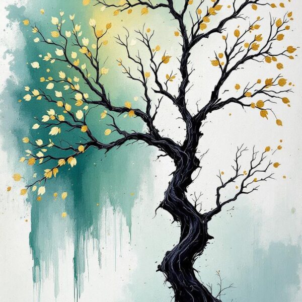 Abstracte Herfst Boom