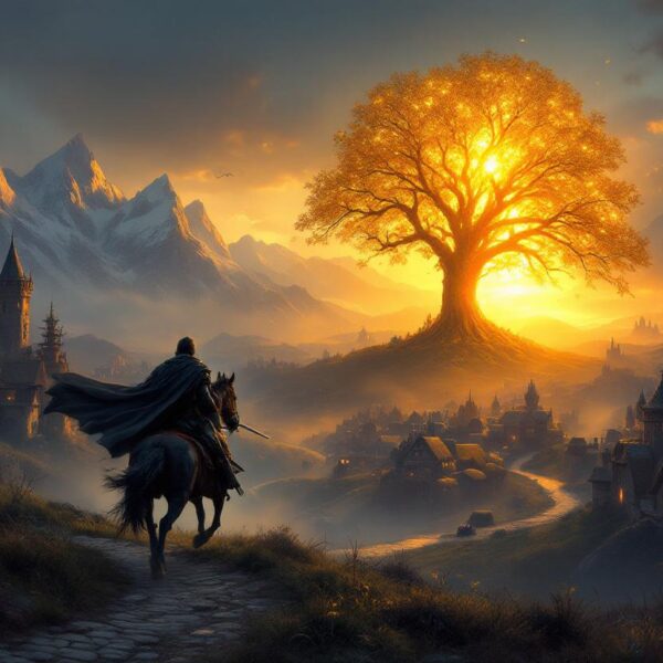 Dark Ages With Golden Tree