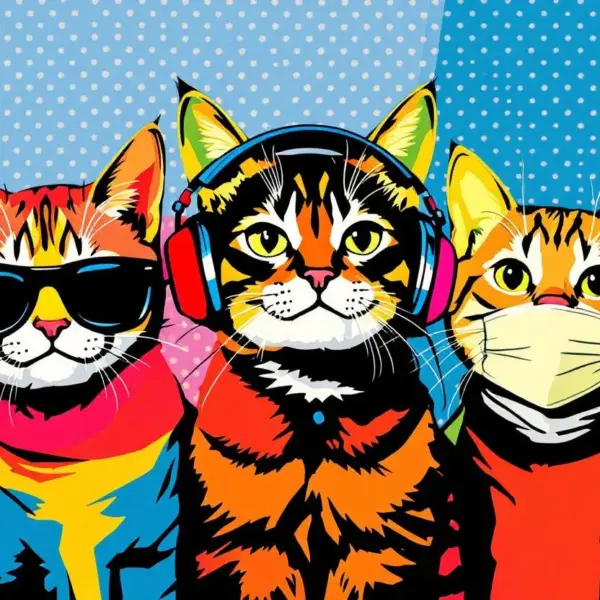 Cats See No Evil, Hear No Evil And Speak No Evil