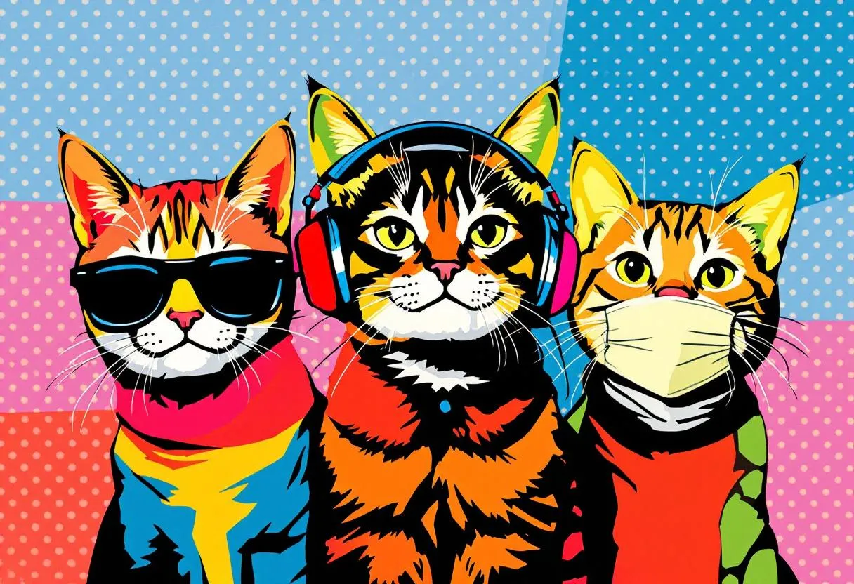 Cats See No Evil, Hear No Evil And Speak No Evil