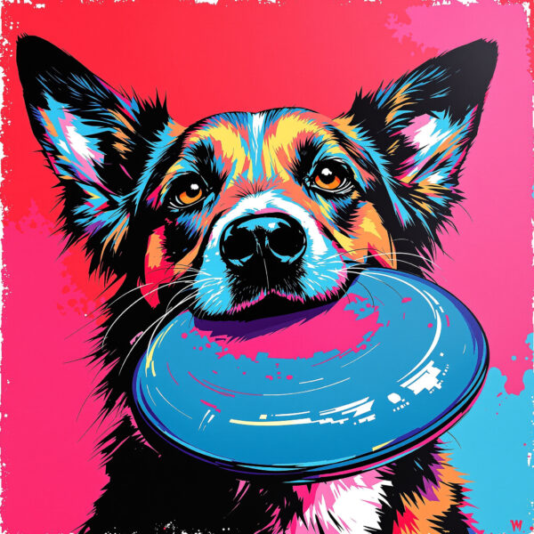 Pop-art Hond