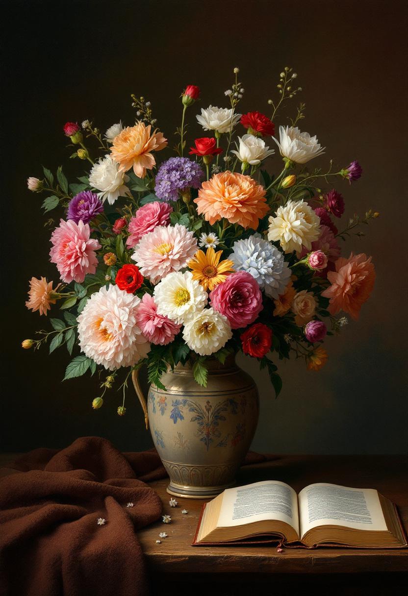 Stil Leven Oliefverfschilderij