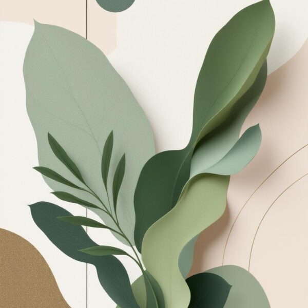 Botanisch abstract design