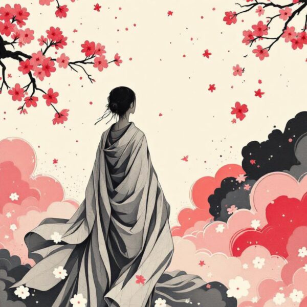 Dromerige kersenbloesem