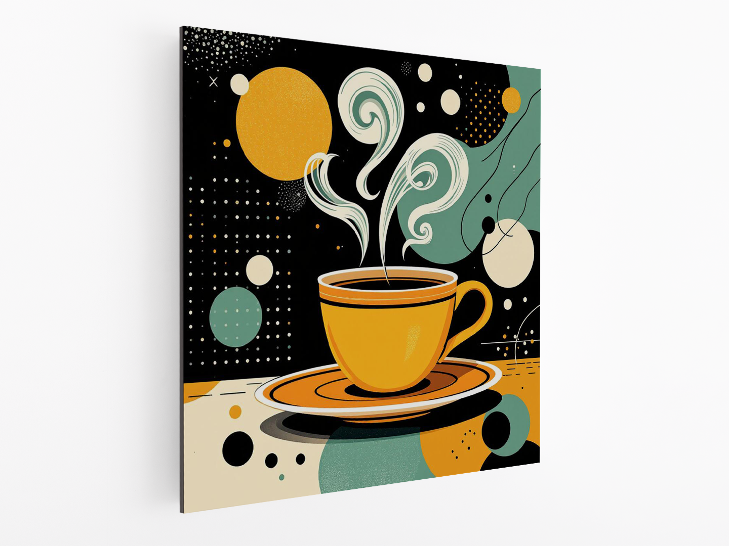 Koffie vintage print - Afbeelding 4