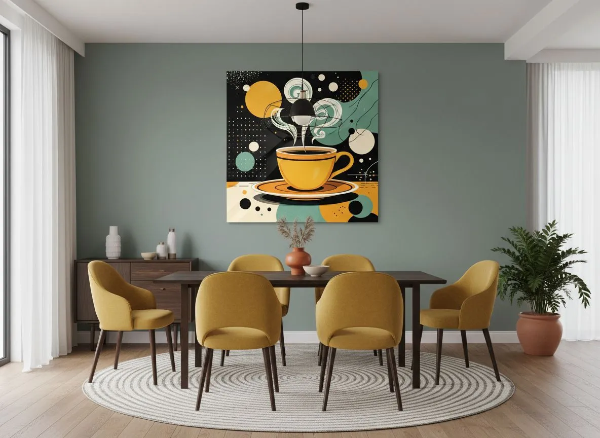 Koffie vintage print - Afbeelding 5