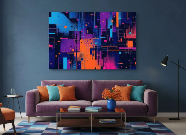 Pixel abstract - Afbeelding 5