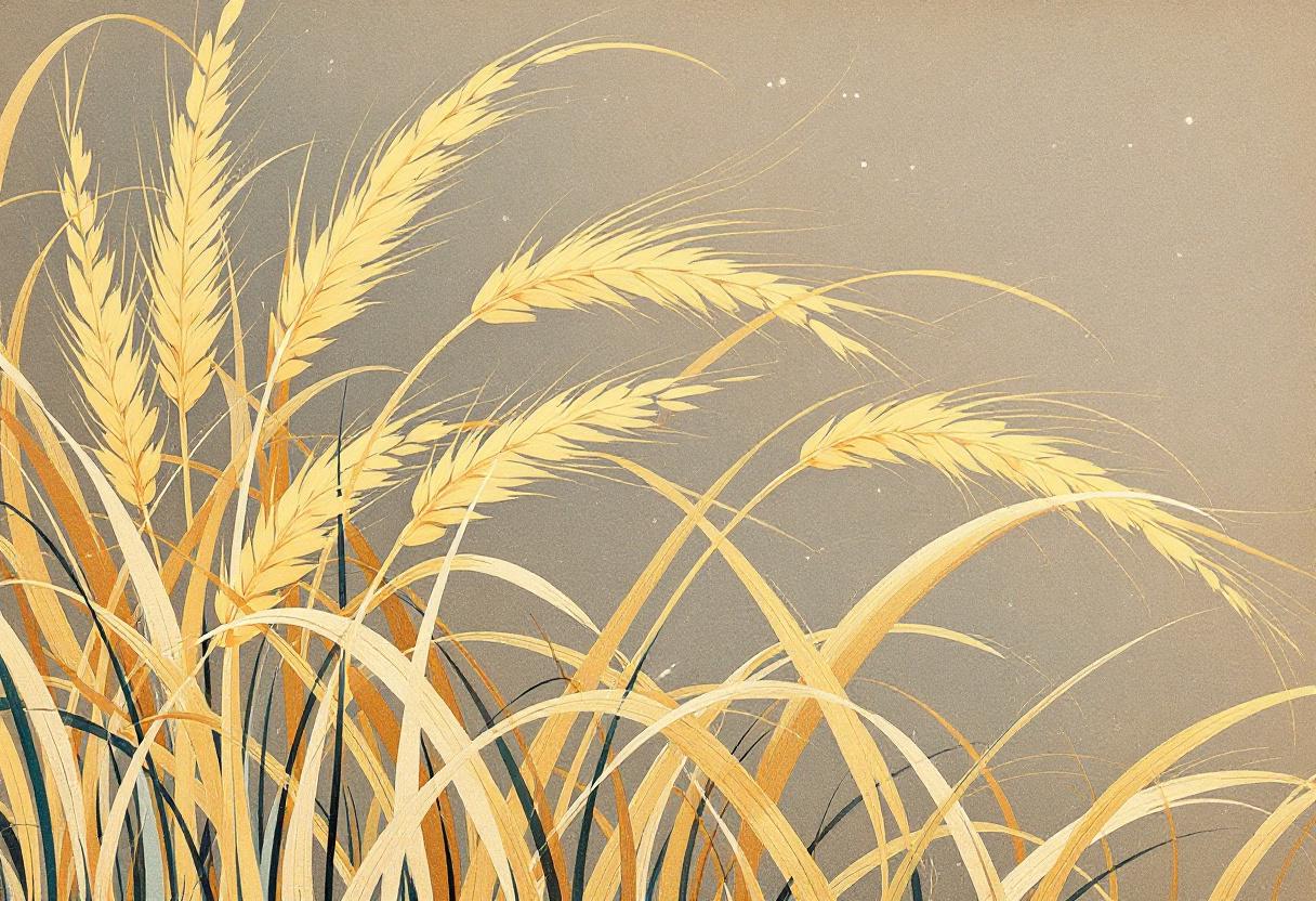 Hoog gras Rinpa school