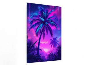 Vaporwave palmbomen