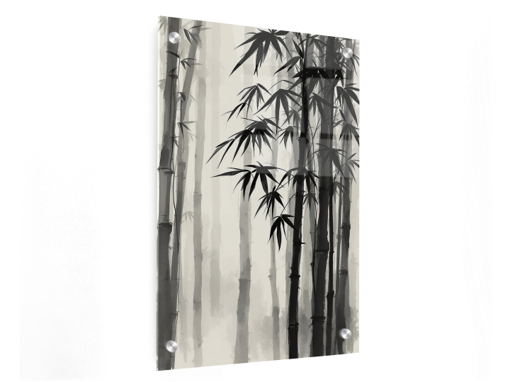 Bamboe sumi-e - Afbeelding 3