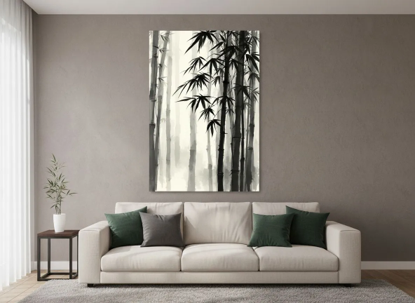 Bamboe sumi-e - Afbeelding 5