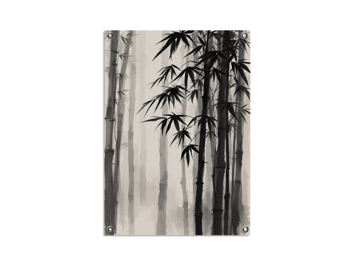 Bamboe sumi-e - Afbeelding 7