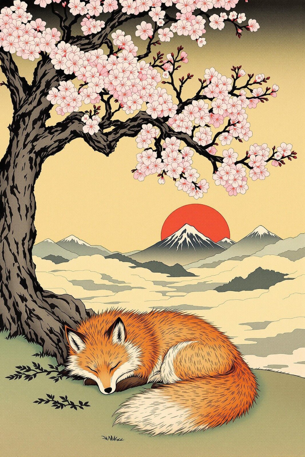 Kitsune ukiyo-e