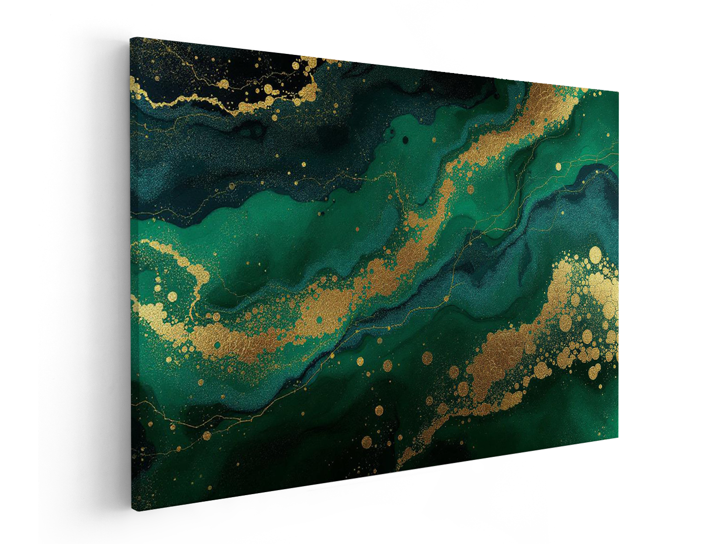 Smaragdgroen en goud - Afbeelding 2