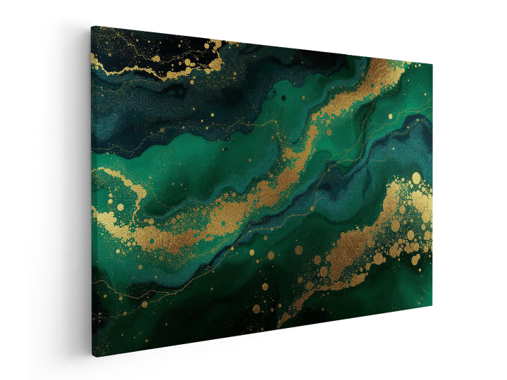 Smaragdgroen en goud - Afbeelding 2