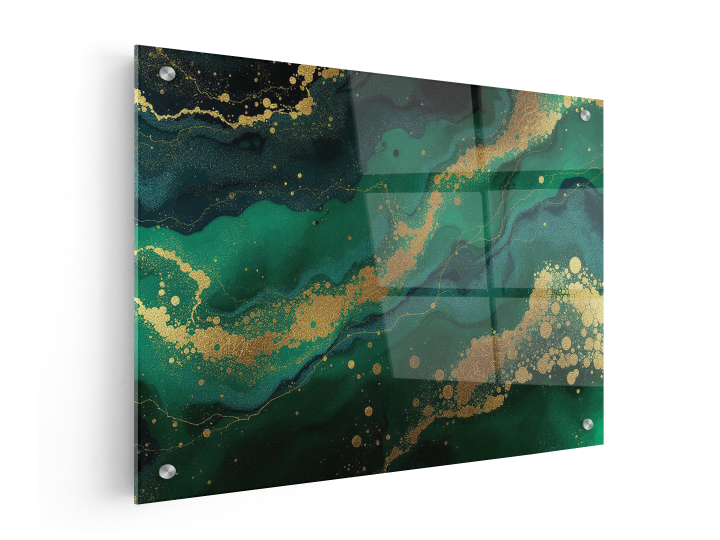 Smaragdgroen en goud - Afbeelding 3
