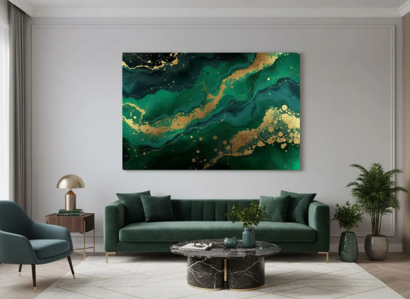 Smaragdgroen en goud - Afbeelding 5