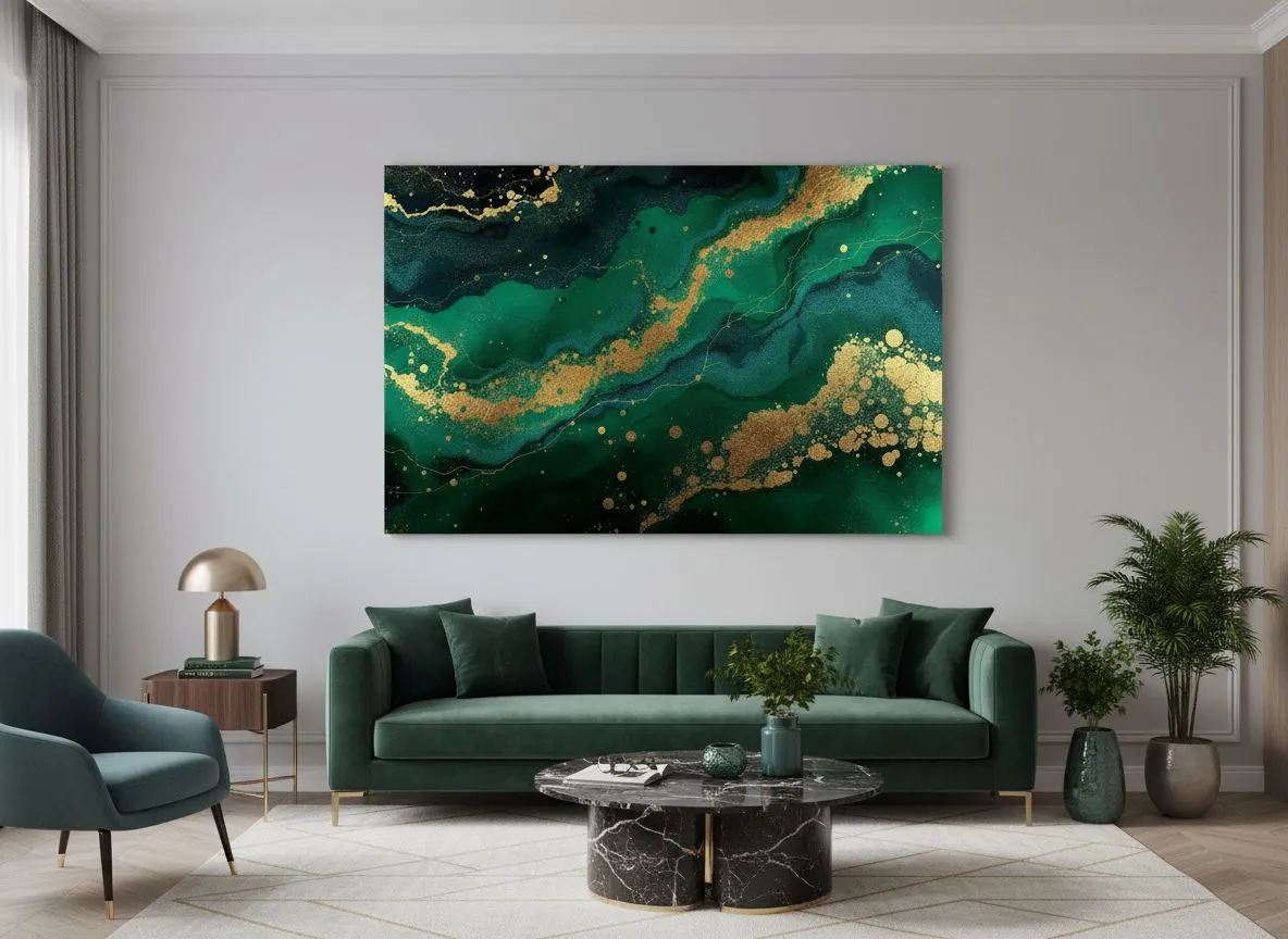 Smaragdgroen en goud - Afbeelding 5