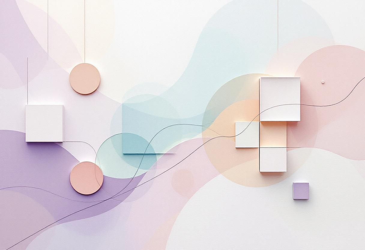 Pastel kleuren abstract