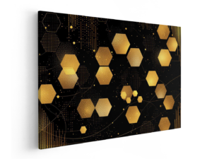 Luxe honingraad abstract