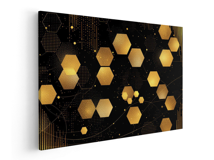 Luxe honingraad abstract - Afbeelding 2