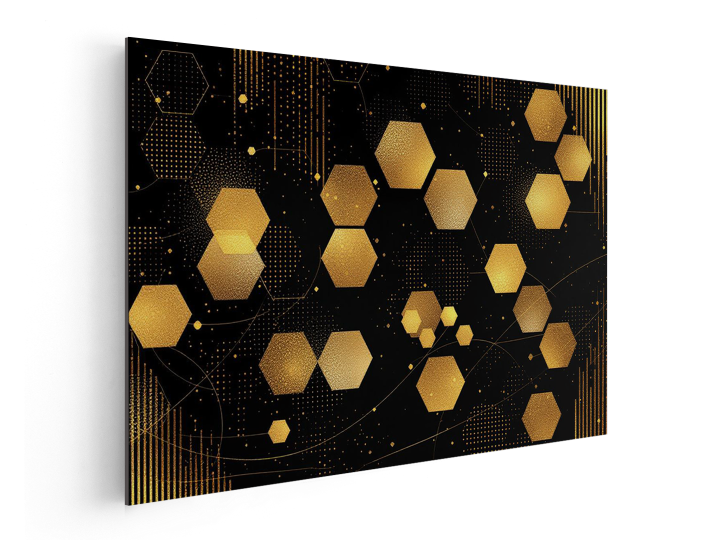 Luxe honingraad abstract - Afbeelding 4