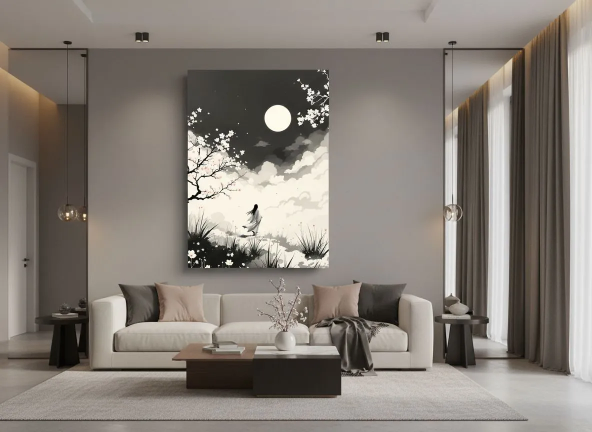 Maanlicht inkwash - Afbeelding 5