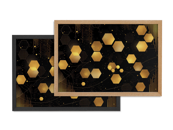 Luxe honingraad abstract - Afbeelding 6