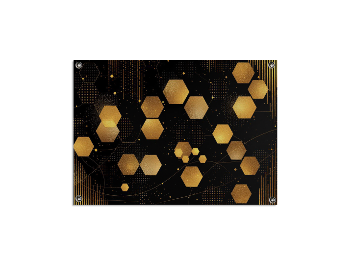 Luxe honingraad abstract - Afbeelding 7