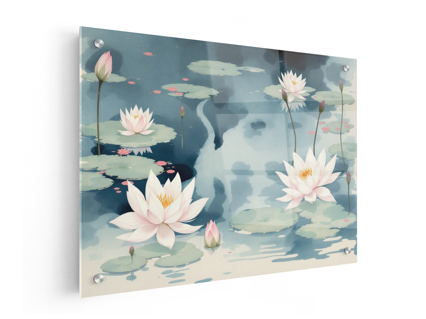 Rustige moeras print - Afbeelding 3