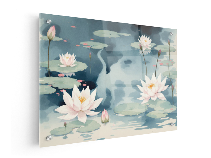 Rustige moeras print - Afbeelding 3