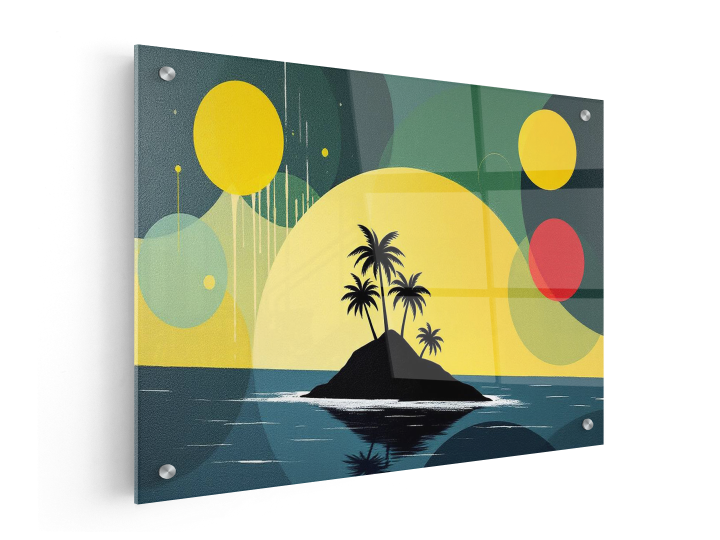 Onbewoond eiland abstract - Afbeelding 3