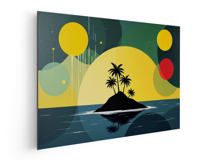 Onbewoond eiland abstract - Afbeelding 4