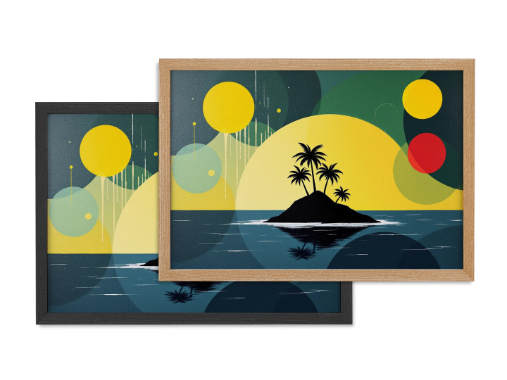 Onbewoond eiland abstract - Afbeelding 6