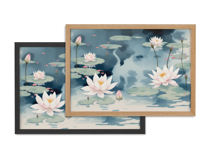 Rustige moeras print - Afbeelding 6