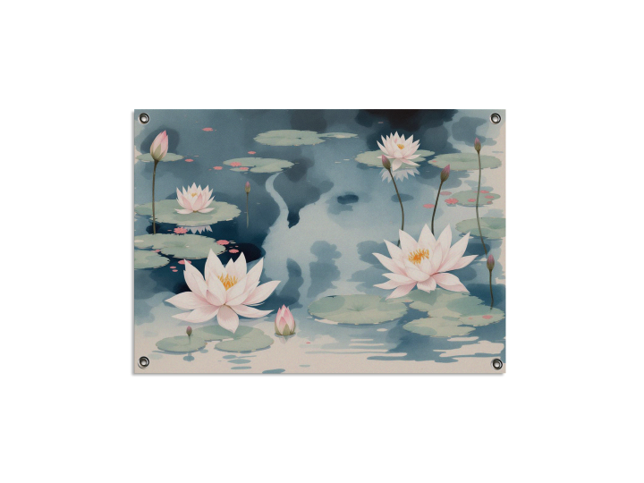 Rustige moeras print - Afbeelding 7