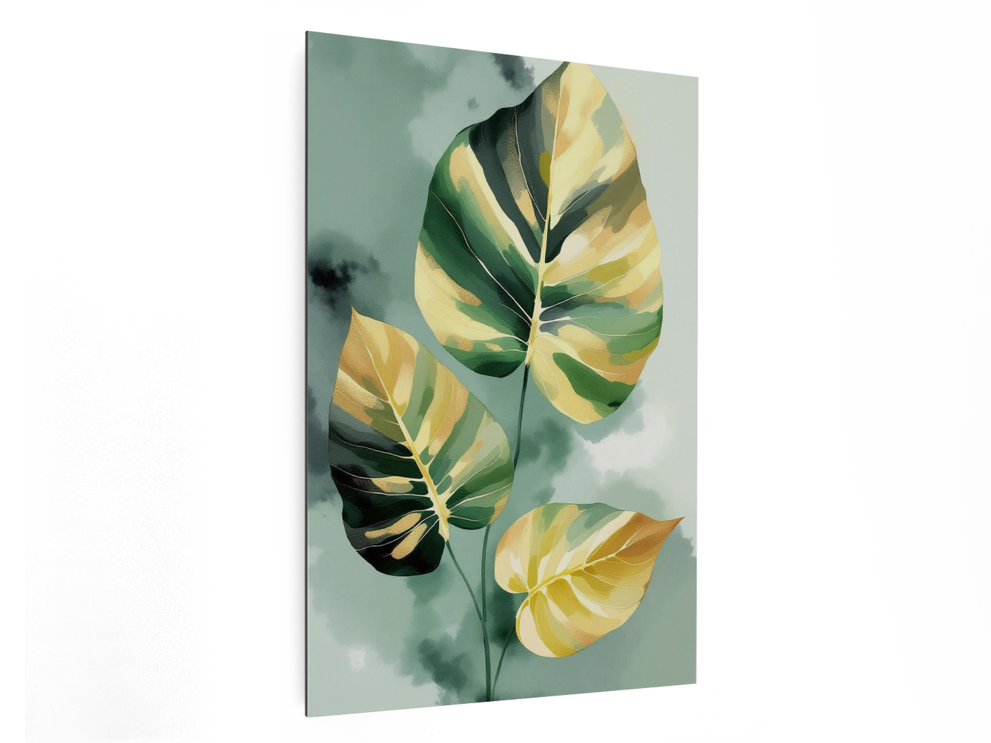 Goud en groen blad - Afbeelding 4