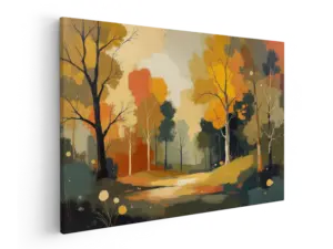 Bos landschap abstract
