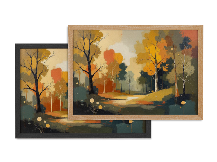 Bos landschap abstract - Afbeelding 6