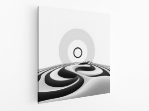 Zwart en wit abstract