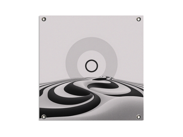 Zwart en wit abstract - Afbeelding 6