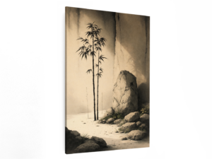 Minimalistische zen print