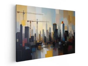 Stad onder constructie