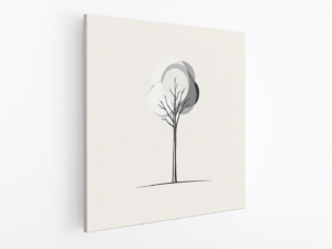 Modern minimalistische boom