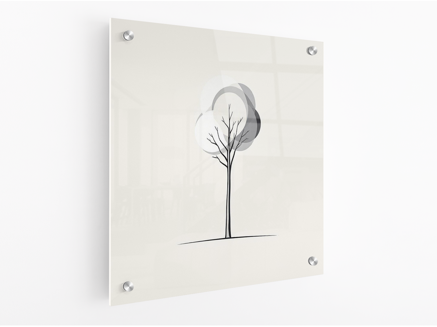 Modern minimalistische boom - Afbeelding 3